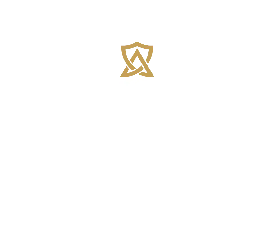 Alpha Sicherheit und Detektei Logo in Weiß für professionelle Sicherheits- und Ermittlungsdienste in München